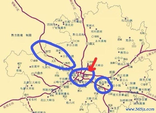 （滇军和桂军的位置）