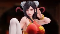 3.8万元!爆乳蒂法新雕像:白丝肉腿双峰惊人